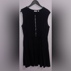 Elegant Black Sleeveless Dress